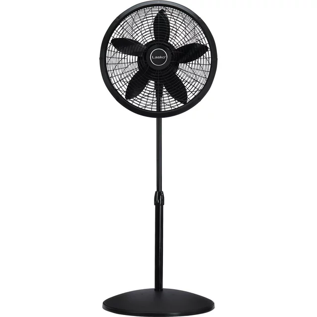 Photo 1 of *SEE NOTES* Lasko Elegance & Performance Pedestal Fan, 18 Inch, Black 1827 & 1820 18? Elegance & Performance Adjustable Pedestal, White-Features Oscillating Movement Tilt-back Fan Head, 2.3