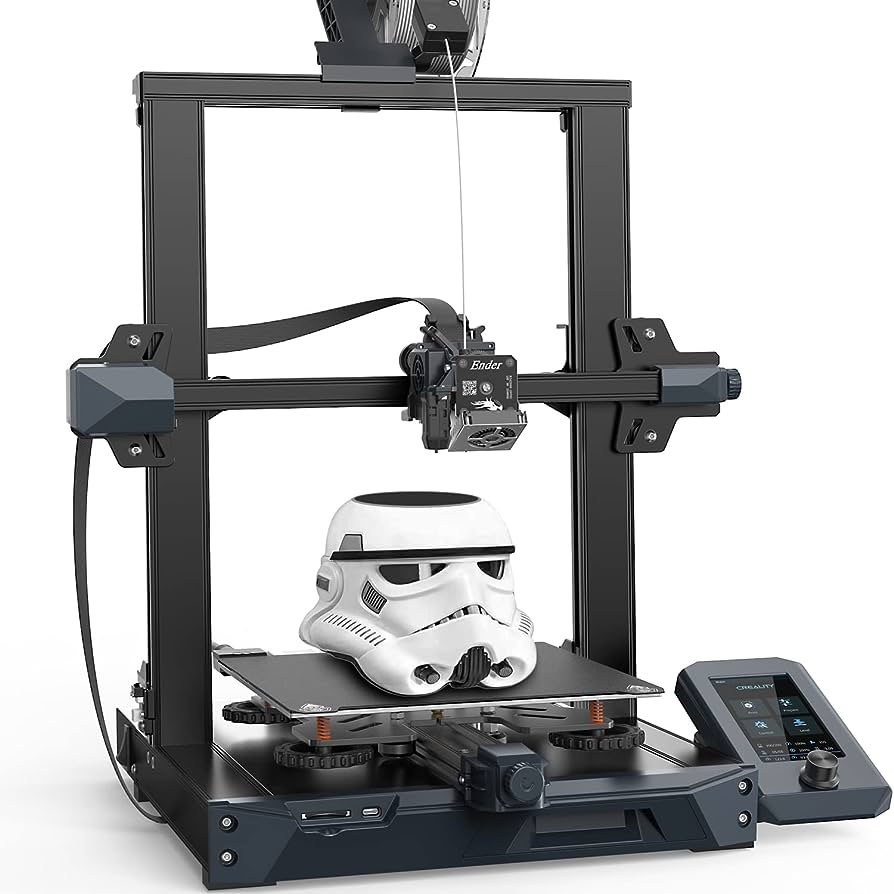 Photo 1 of Official Creality Ender 3 S1 3D Printer, Upgraded Direct Drive FDM 3D Printers, Quick Assembly, with Auto Leveling Bed, Dual Z-axis Screws, Spring Steel Print Bed, Build Size 220x220x270 mm