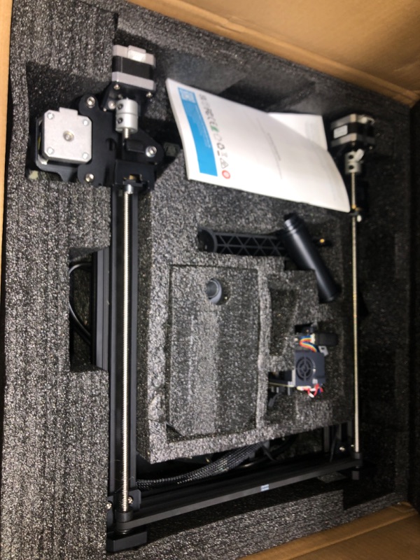 Photo 2 of Official Creality Ender 3 S1 3D Printer, Upgraded Direct Drive FDM 3D Printers, Quick Assembly, with Auto Leveling Bed, Dual Z-axis Screws, Spring Steel Print Bed, Build Size 220x220x270 mm