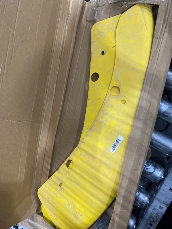 Photo 2 of * used * please see all images * 
Front Bumper Lip Splitter Protector Replacement for 2015-2021 2022 2023 Dodge Charger Scat Pack/SRT Models Yellow