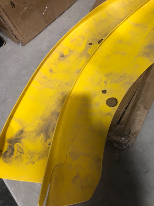 Photo 5 of * used * please see all images * 
Front Bumper Lip Splitter Protector Replacement for 2015-2021 2022 2023 Dodge Charger Scat Pack/SRT Models Yellow