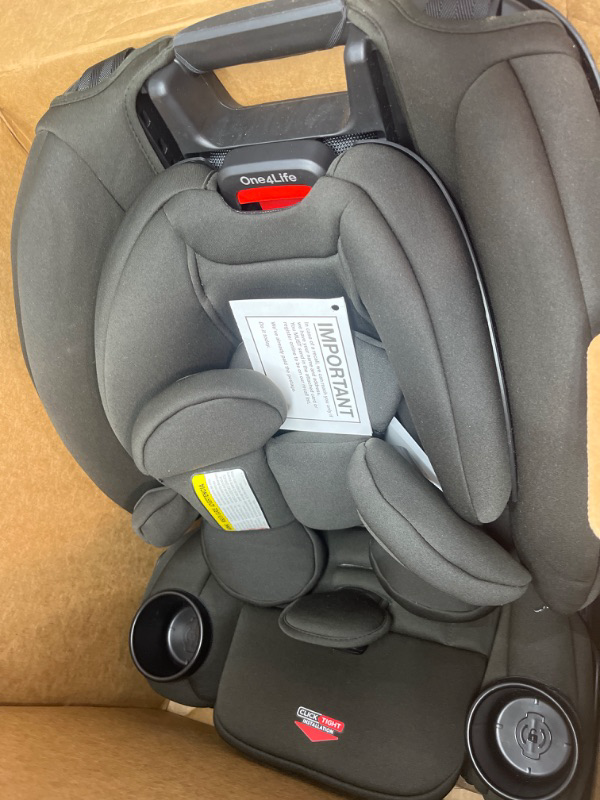 Photo 2 of 
Britax One4Life Convertible Car Seat, 10 Years of Use from 5 to 120 Pounds, Converts from Rear-Facing Infant Car Seat to Forward-Facing Booster Seat,.
