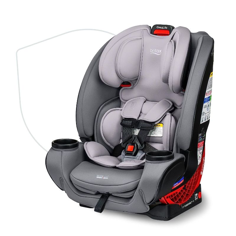 Photo 1 of 
Britax One4Life Convertible Car Seat, 10 Years of Use from 5 to 120 Pounds, Converts from Rear-Facing Infant Car Seat to Forward-Facing Booster Seat,.