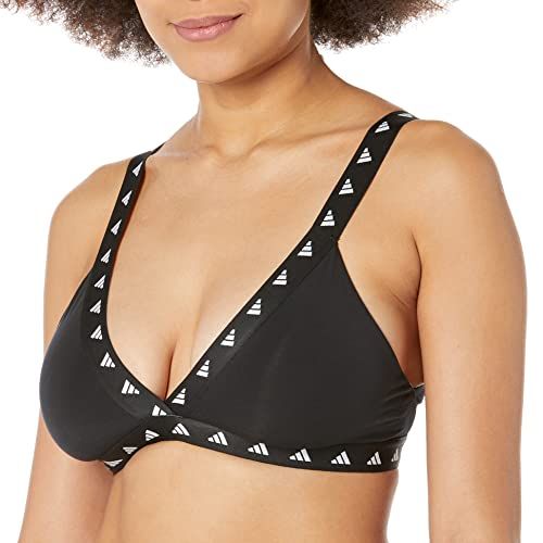 Photo 1 of Adidas Women's Purebare Light Support Bra, Black, XX-Small C
