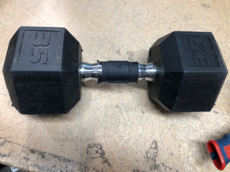 Photo 1 of 35lb dumbbell 