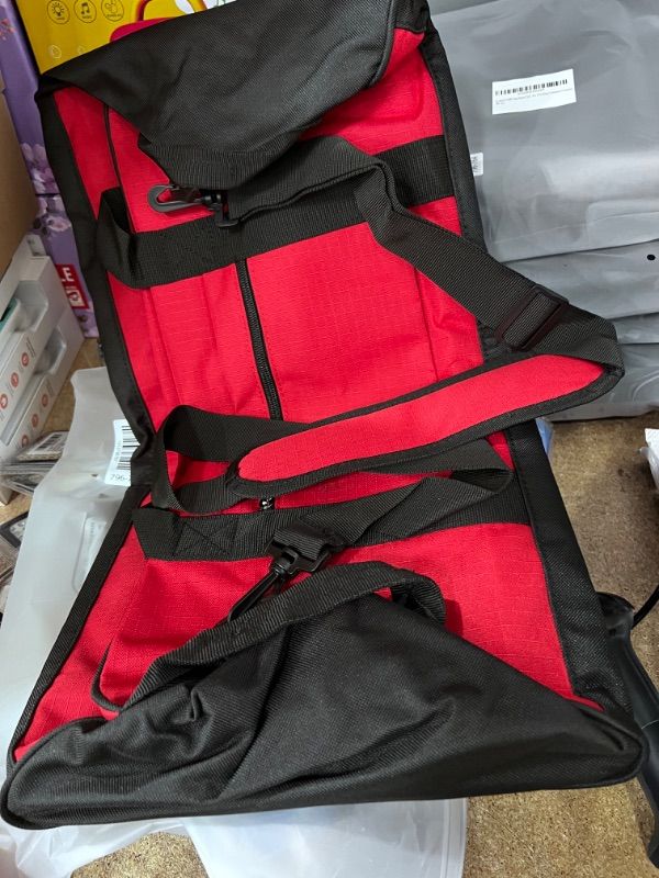 Photo 2 of 21 inch Travel Duffel Bag for Weekend and Overnight - Lightweight Carry On Bag for 2-3 day trip-Red Red 21inch