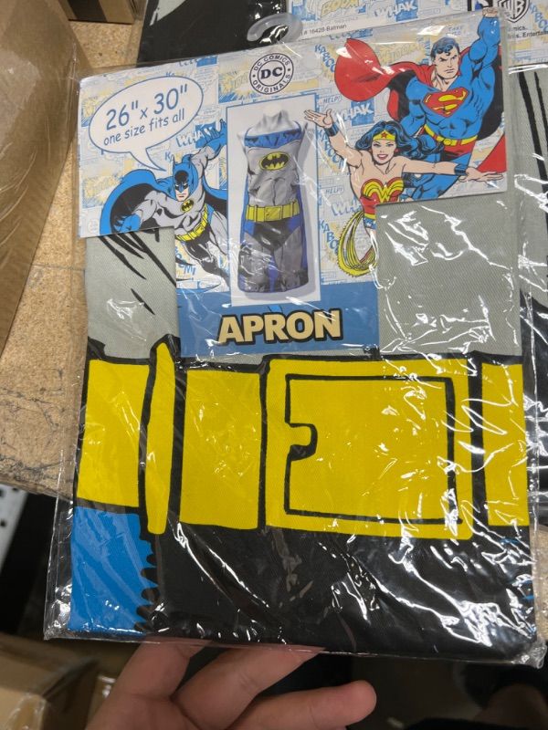 Photo 2 of DC Comics Batman Character 26? X 30? Adult Cotton Apron
