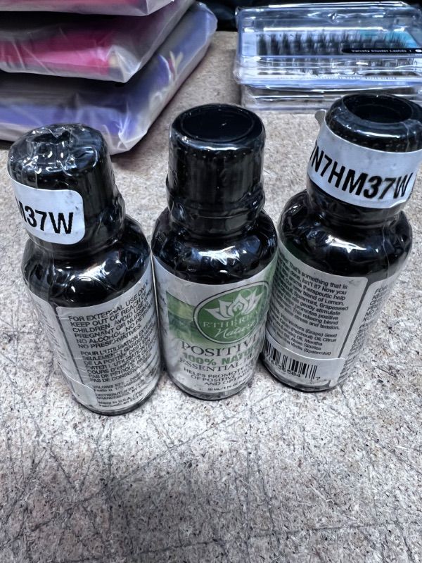 Photo 2 of *3PACK* Ethereal Nature Blends 100% Natural Oil, Positivity, 1 fl. oz.