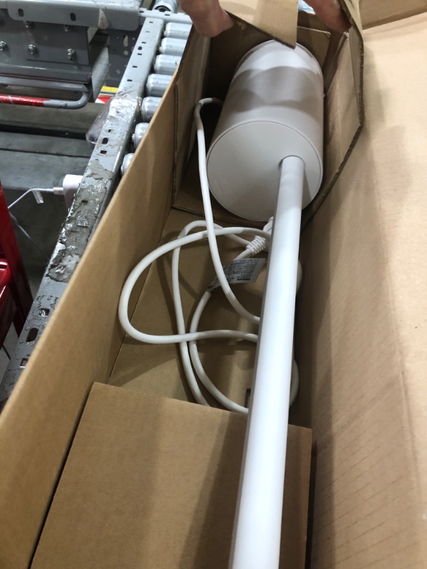 Photo 2 of * not functional * sold for parts/repair *
Philips Hue Gradient Signe Floor Lamp, Compatible with Alexa, Apple HomeKit and Google Assistant, White Floor Lamp 1 Pack White