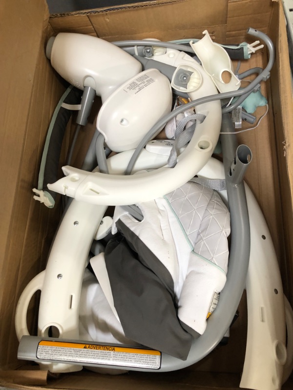 Photo 2 of ***MISSING HARDWARE, PARTS ONLY*** Graco Soothe 'n Sway LX Swing with Portable Bouncer, Derby