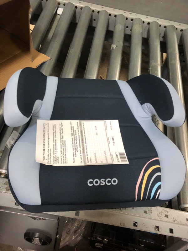 Photo 5 of Cosco Topside Backless Booster Car Seat, Lightweight 40-100 lbs, Rainbow