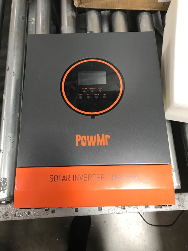 Photo 2 of 3000W Solar Inverter Charger 24V to 120V, Pure Sine Wave Power Inverter 3000 watt Max.PV Input 4KW 450V, Built-in 80A MPPT Controller and fit for Lead Acid and Lithium Batteries
