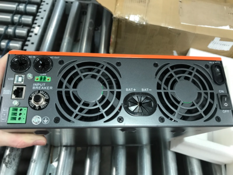 Photo 6 of 3000W Solar Inverter Charger 24V to 120V, Pure Sine Wave Power Inverter 3000 watt Max.PV Input 4KW 450V, Built-in 80A MPPT Controller and fit for Lead Acid and Lithium Batteries
