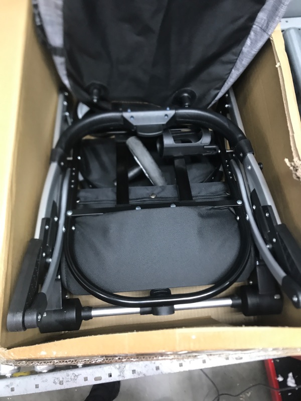 Photo 1 of BOINN Pet Stroller, Dog Stroller for Small Medium Dog Cat with Detachable Carrier, Aluminum Alloy Frame Lightweight Foldable 4-Wheel Pet Gear Stroller Trolley for Travel Shopping Walking