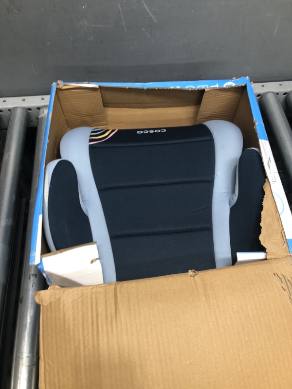 Photo 2 of Cosco Topside Backless Booster Car Seat, Lightweight 40-100 lbs, Rainbow