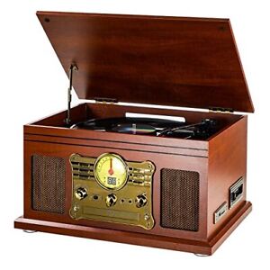 Photo 1 of 10-in-1 Bluetooth Record Player Multifunctional 3-Speed Turntable for Vinyl
