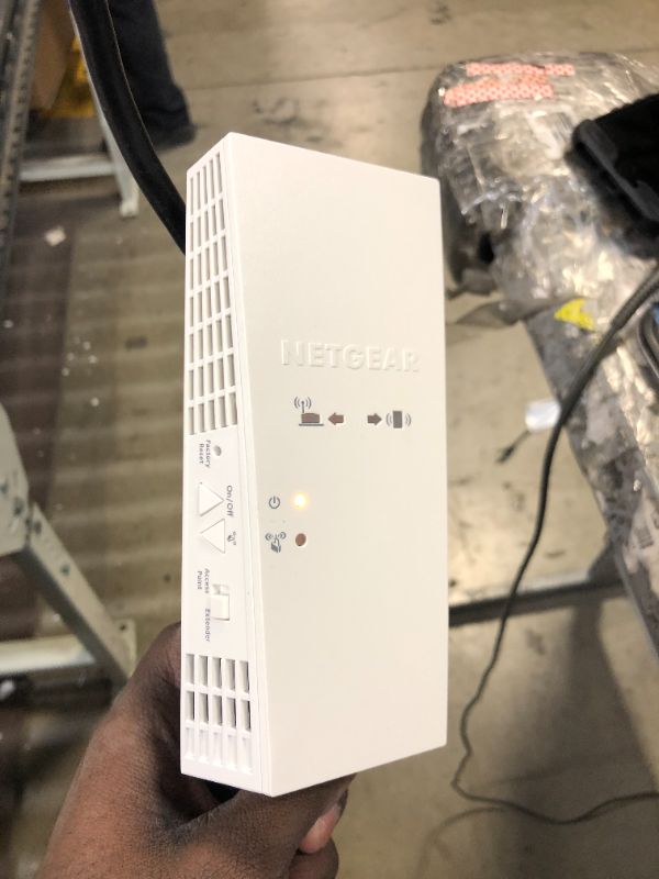 Photo 2 of NETGEAR WiFi Mesh Range Extender EX6400 - Coverage up to 2100 sq.ft. and 35 devices with AC1900 Dual Band Wireless Signal Booster & Repeater (up to 1900Mbps speed), plus Mesh Smart Roaming AC1900 WiFi