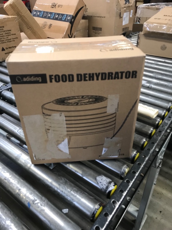Photo 1 of Adiding Food Dehydrator Machine, Dehydrator with 4 BPA Free Trays, Digital Timer & Temperature Control, 350W Food Dryer for Fruit Vegetable Meat Beef Jerky Herbs Pet Treats 4 Trays