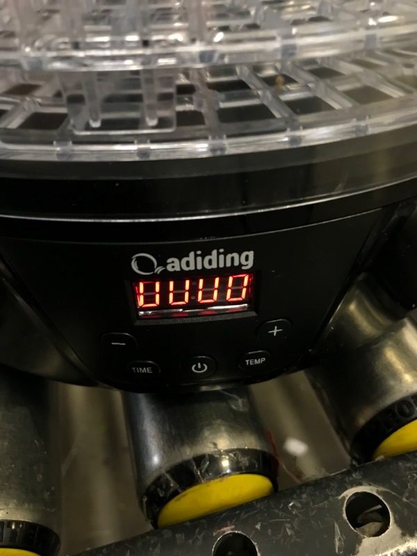 Photo 2 of Adiding Food Dehydrator Machine, Dehydrator with 4 BPA Free Trays, Digital Timer & Temperature Control, 350W Food Dryer for Fruit Vegetable Meat Beef Jerky Herbs Pet Treats 4 Trays