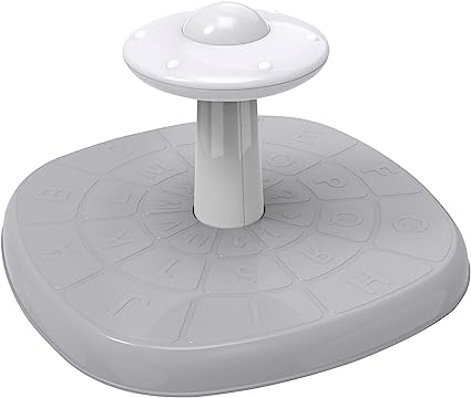 Photo 1 of Glamore Fun and Whimsical Sit and Spin Toy for Kids - Perfect for Indoor and Outdoor Play (Grey)
