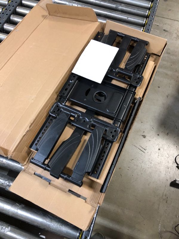 Photo 2 of Monoprice Cornerstone Series Full-Motion Articulating TV Wall Mount Bracket - for TVs 37in to 70in Max Weight 99lbs VESA Patterns Up to 600x400 Rotating Black