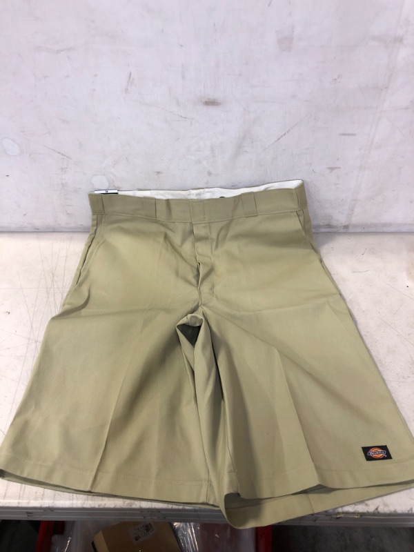 Photo 2 of Dickies Men's 13" Loose Fit Multi-Use Pocket Work Short - Khaki 38