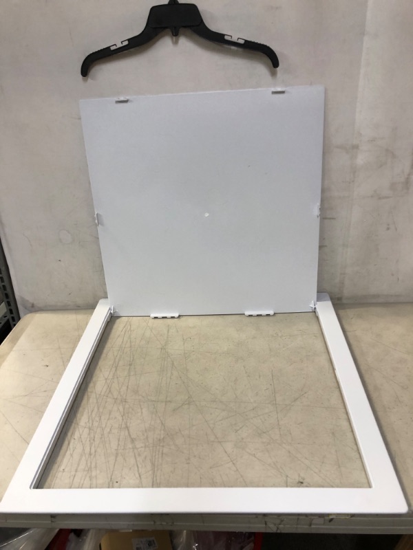 Photo 3 of Access Door 22" X 22" Plastic Access Panel Removeable/Reversable Door with Frame for Concealed Wall/Ceiling Application - [Outer Dimensions: 23" Width X 23" Height] 22 X 22 Universal Plastic - Door Panel