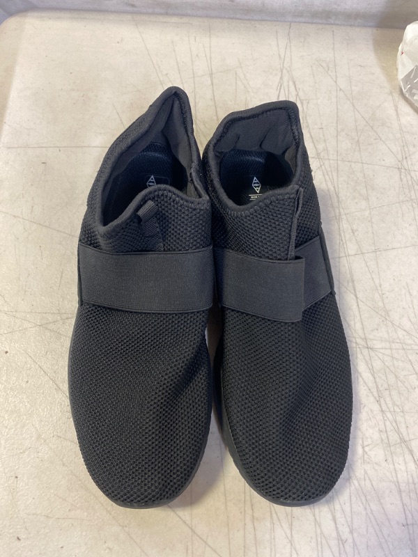 Photo 1 of BLACK SLIP ON SHOES, WOMEN SIZE 11
