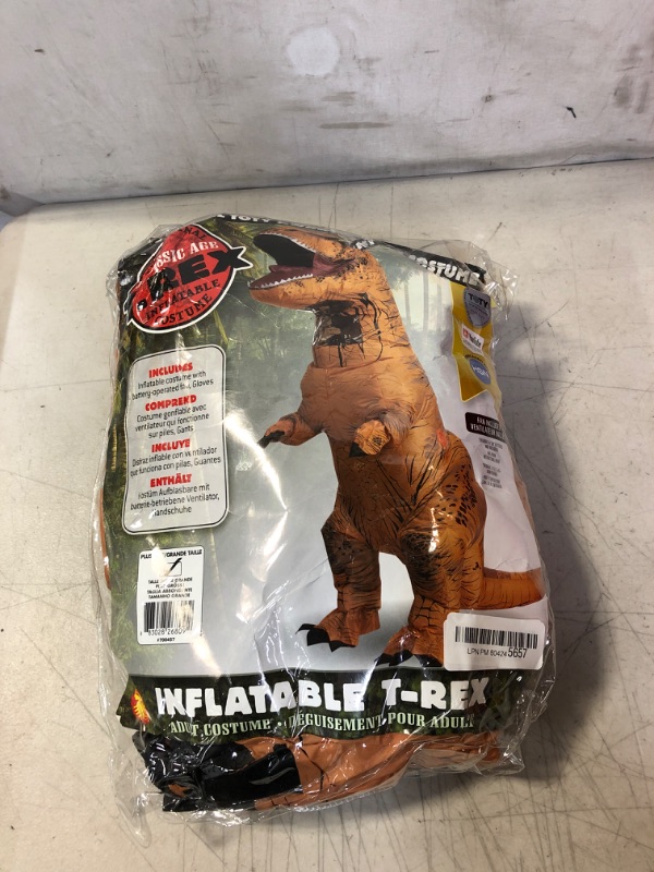 Photo 2 of Adult Original Inflatable Dinosaur Costume, T-Rex, 
