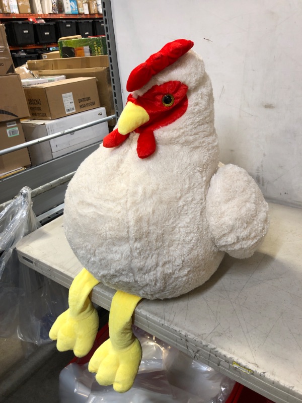 Photo 2 of IKASA Giant Chicken Stuffed Animal Plush Toy,Large Hen