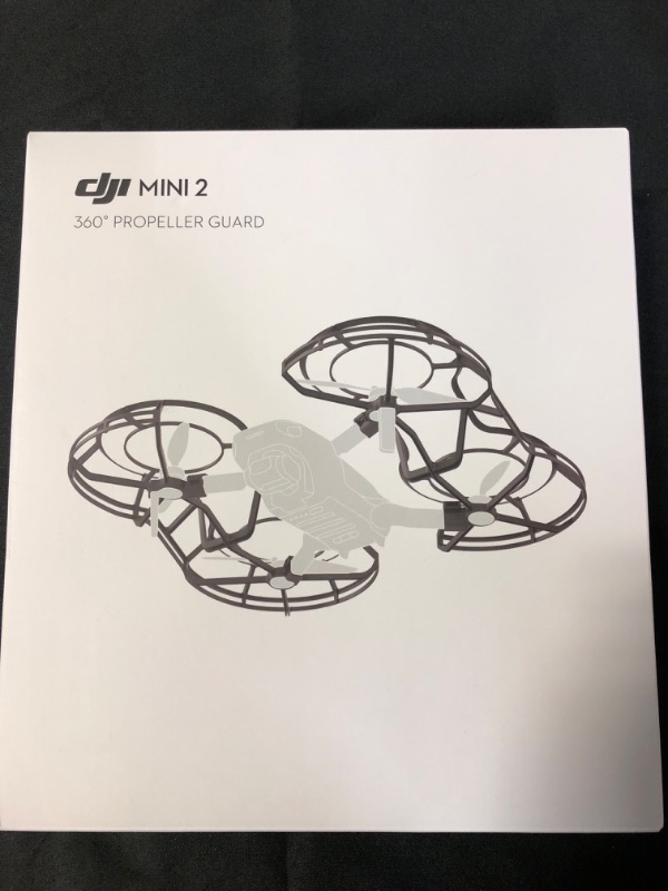 Photo 2 of Dji Mini 2 360° Propeller Guard - Drone Protection Cage, Accessory for Safety During Flight, Flight Time 18 Minutes, Circular Parahelials - Black