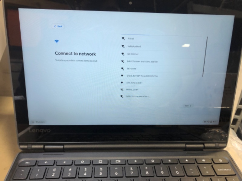 Photo 2 of Lenovo N23 Yoga Chromebook - 11.6-inches, Intel Celeron N3060, 4GB RAM, 32GB SSD - Chrome OS (Renewed)
USED