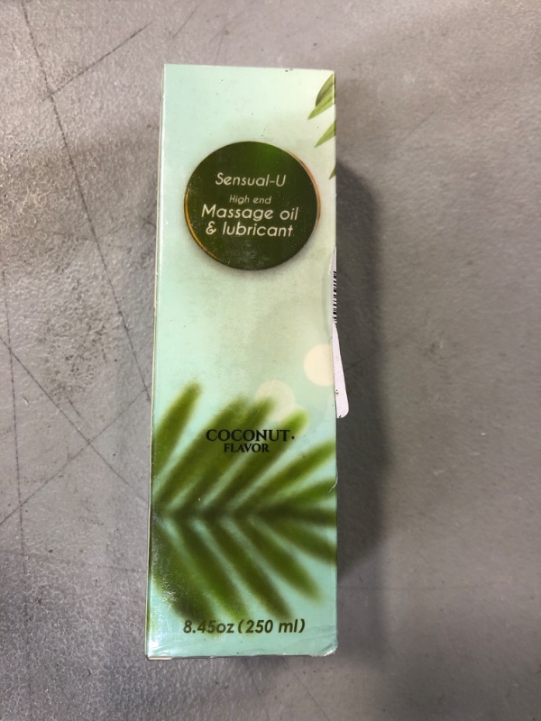 Photo 1 of Essential Massage Oil with Relaxing and Nourishing Coconut and Eucalyptus Oil for Men and Women – 100% Natural Hypoallergenic Skin Therapy with No Artificial or Added Ingredients---exp date 09-2024----Factory sealed