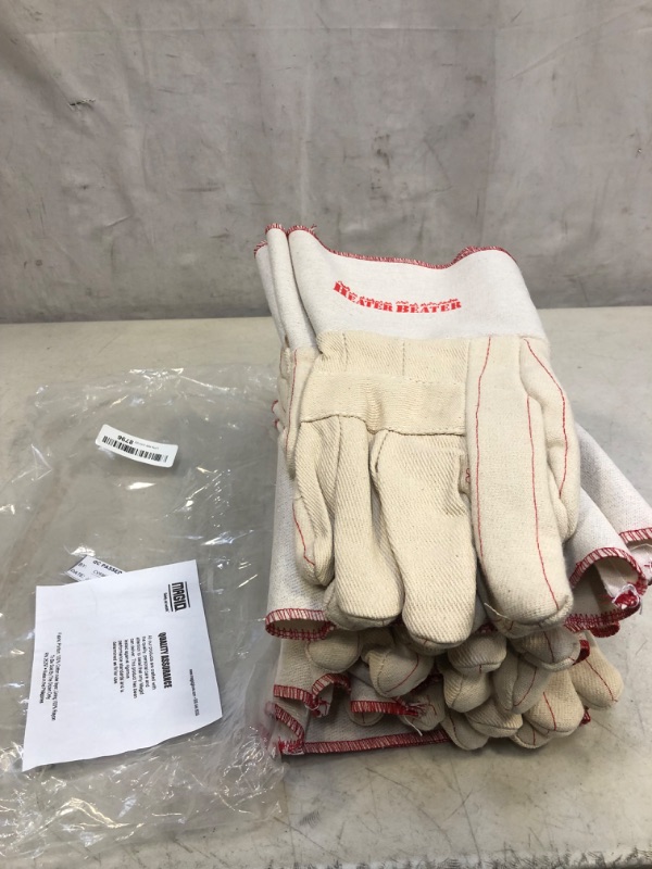 Photo 2 of 6 PAIRS Magid Heater Beater 598KSGT Extra Heavy Hot Mill Work Gloves with Twaron® Lining