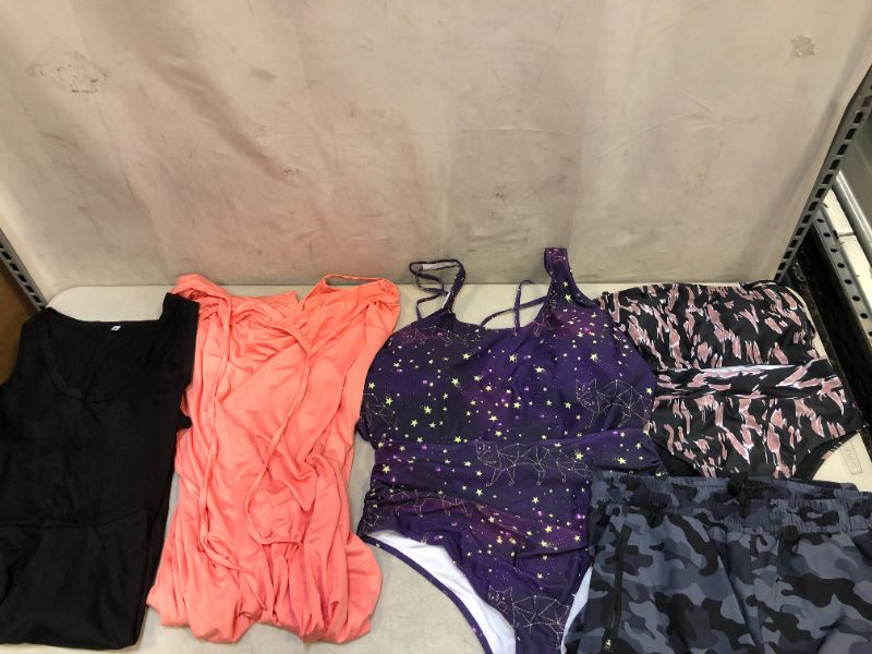 Photo 1 of 5PC LOT, NEW/USED MISC CLOTHING ITEMS, SOLD AS IS, SIZE M, L