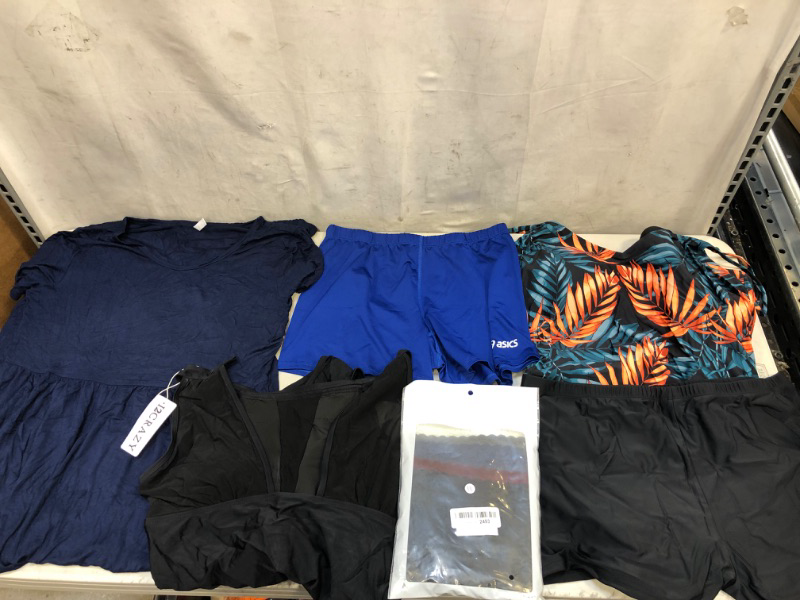 Photo 1 of 5PC LOT, NEW/USED MISC CLOTHING ITEMS, SOLD AS IS, SIZE 18, 2XL, ETC