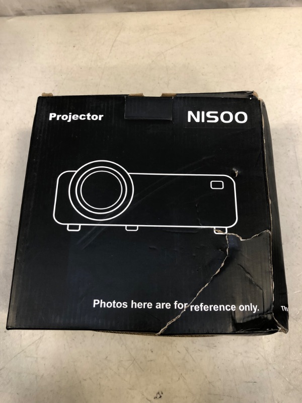 Photo 2 of NIS00 Projector for Outdoor Movies, Supports 1080P