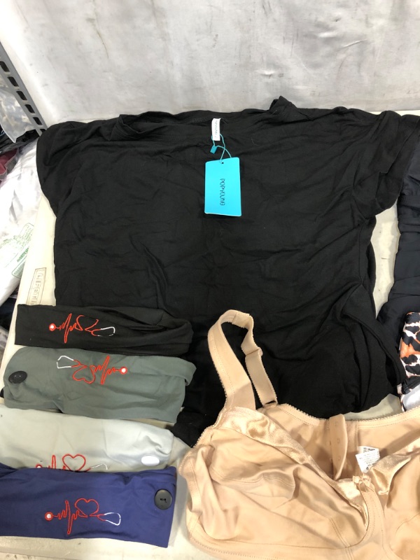 Photo 2 of 5 PC LOT, NEW/USED MISC CLOTHING ITEMS, SOLD AS IS, SIZE M, L, XL, 42D