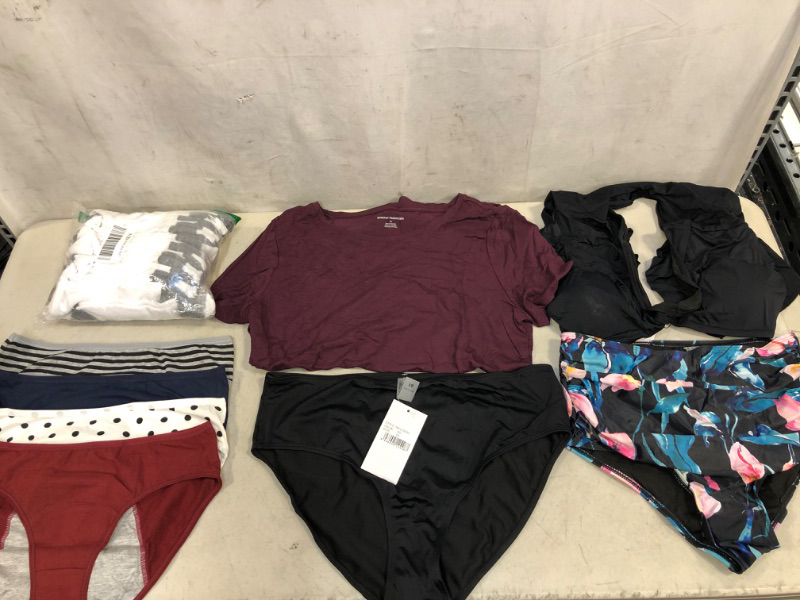 Photo 1 of 5 PC LOT, NEW/USED MISC CLOTHING ITEMS, SOLD AS IS, SIZE M, 18, ETC