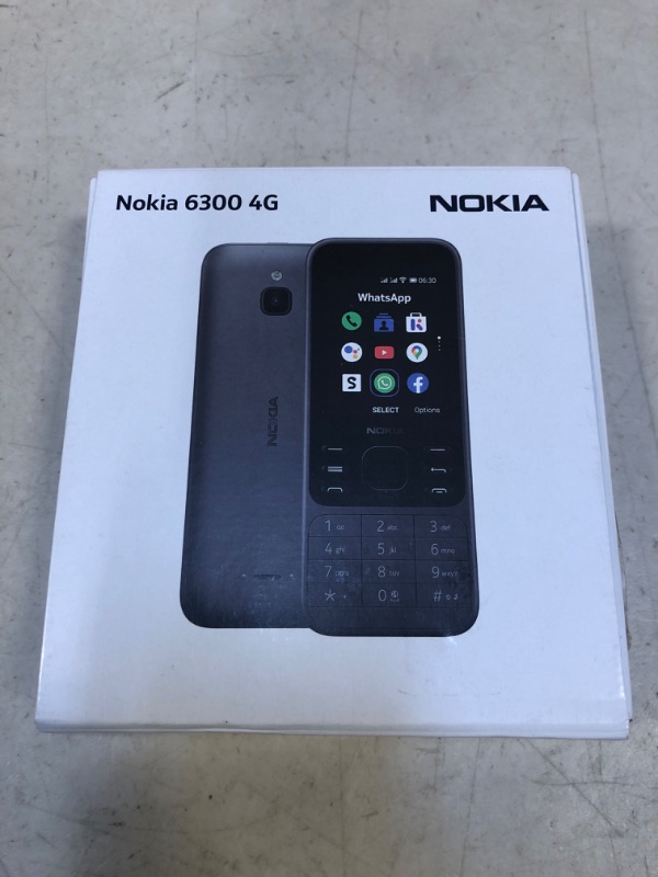 Photo 2 of Nokia 6300 4G TA-1324 4GB GSM Unlocked Dual Sim Phone - Cyan Green
