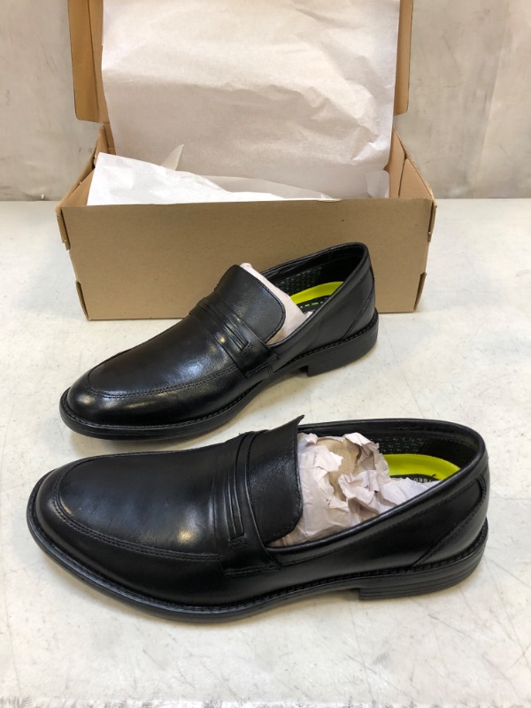 Photo 3 of Bostonian Men's Birkett Way Penny Loafer 7.5 Black Leather