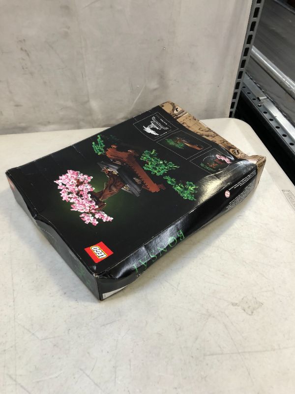 Photo 4 of LEGO Bonsai Tree 10281 Building Kit (878 Pieces) - BOX DAMAGED - HAS STICKER ON BOX -