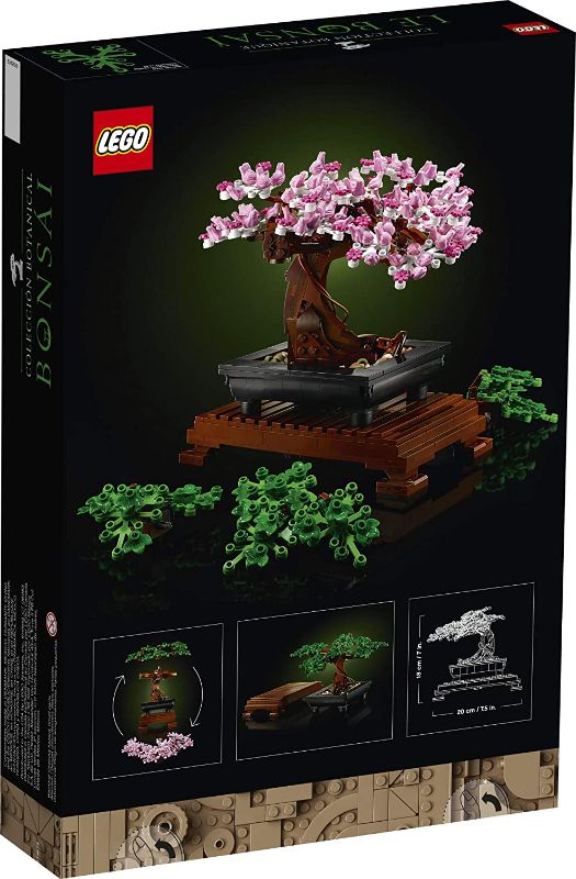 Photo 1 of LEGO Bonsai Tree 10281 Building Kit (878 Pieces) - BOX DAMAGED - HAS STICKER ON BOX -
