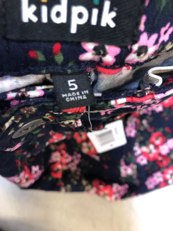 Photo 4 of Kidpik Bouquet Floral Super Soft Skinny Pants - SIZE 5 -