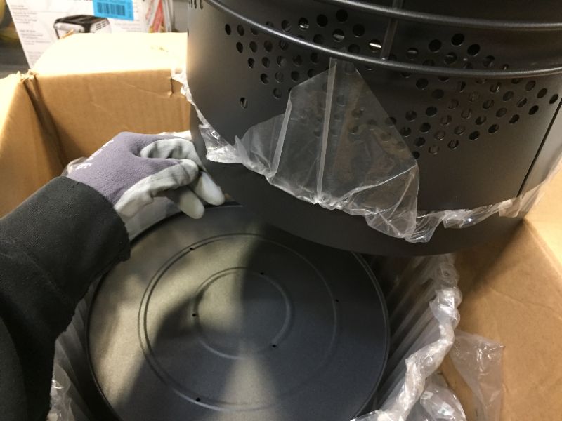 Photo 1 of Rotating Storage Rack, Rotating Multi-Layer Kitchen Shelf with 360° Movable Wheels Floor-Standing Vegetable Fruit Hollow Basket Rotating Trolleys, Household Storage Rack for Kitchen Living Room Toilet