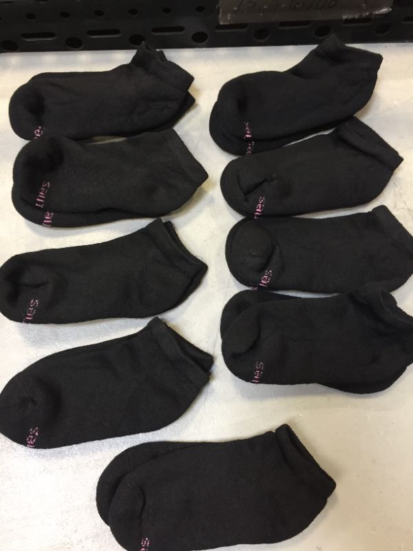 Photo 2 of Hanes Women's No Show Socks-ONLY 9 PAIRS --SIZE 5-9