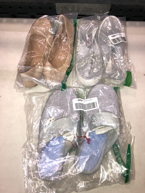 Photo 1 of 3 PACK MISC USED SHOES BUNDLE - SIZE AND STYLES VARY 