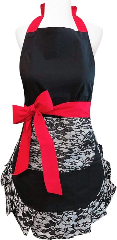 Photo 1 of allydrew Classic Vintage Apron, Stylish Cooking Apron