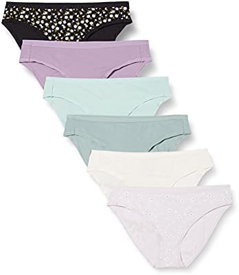 Photo 1 of Amazon Essentials Women's Cotton Bikini Brief Underwear - SMALL -