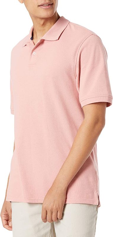 Photo 1 of Amazon Essentials Men's Regular-Fit Cotton Pique Polo Shirt - XL -